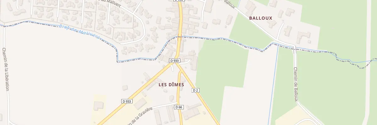 Plan du 5101 Au Grand Balloux à Laiz