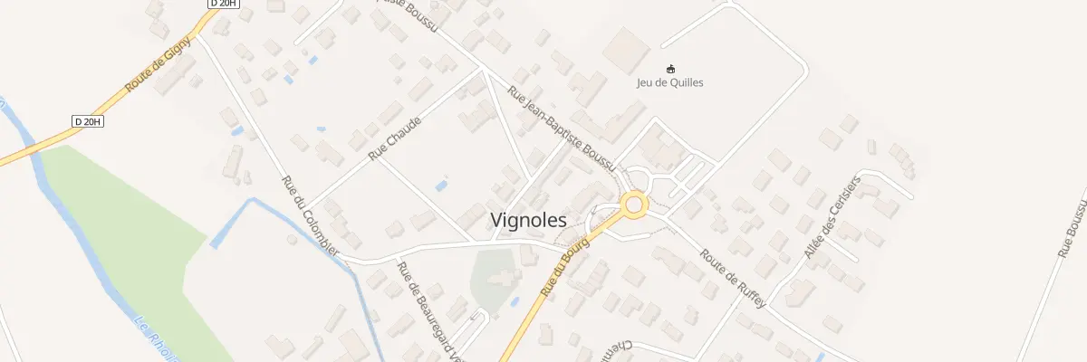 Plan du 4 Rue de l’Église à Vignoles
