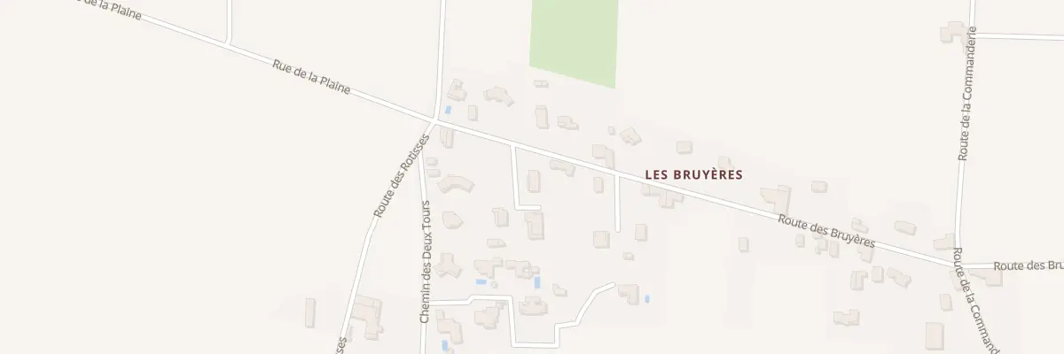 Plan du 5004 Bruyeres Ouest à Bougé-Chambalud