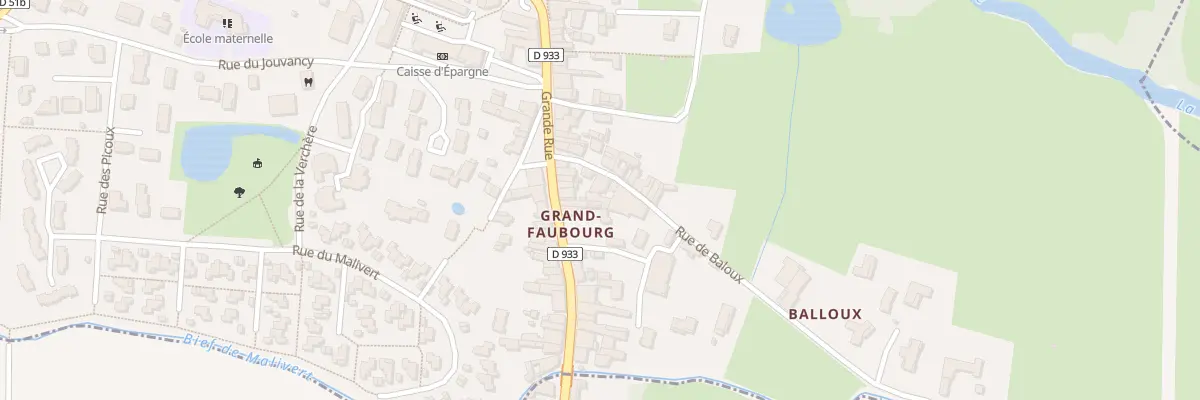 Plan du 107 Gr Grande Rue à Pont-de-Veyle