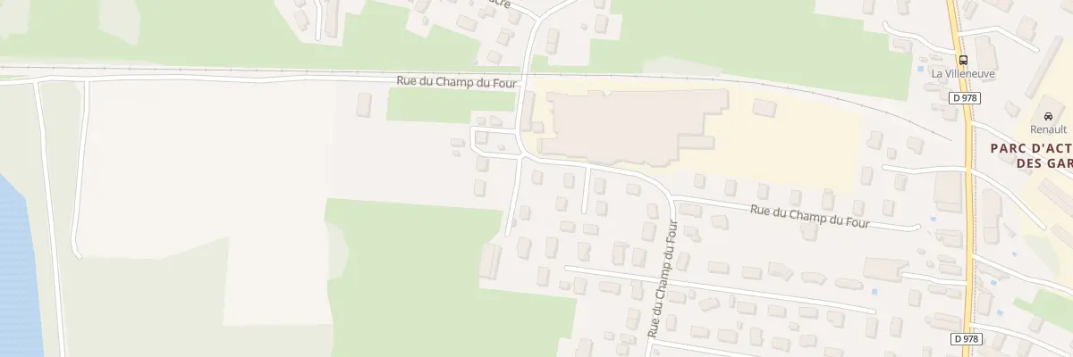 Plan du 10A Rue du Champ du Four à Saint-Marcel