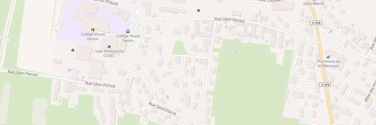 Plan du 8A Rue Saint Fiacre à Saint-Marcel