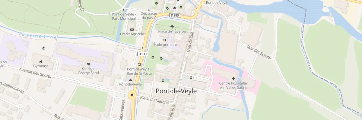 Plan du 40 Gr Grande Rue à Pont-de-Veyle