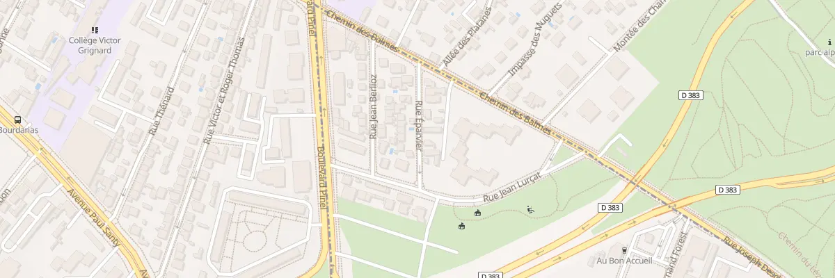 Plan du 16 Rue Eparvier à Vénissieux