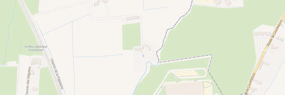 Plan du 1630A Che de la Papeterie à Courthézon