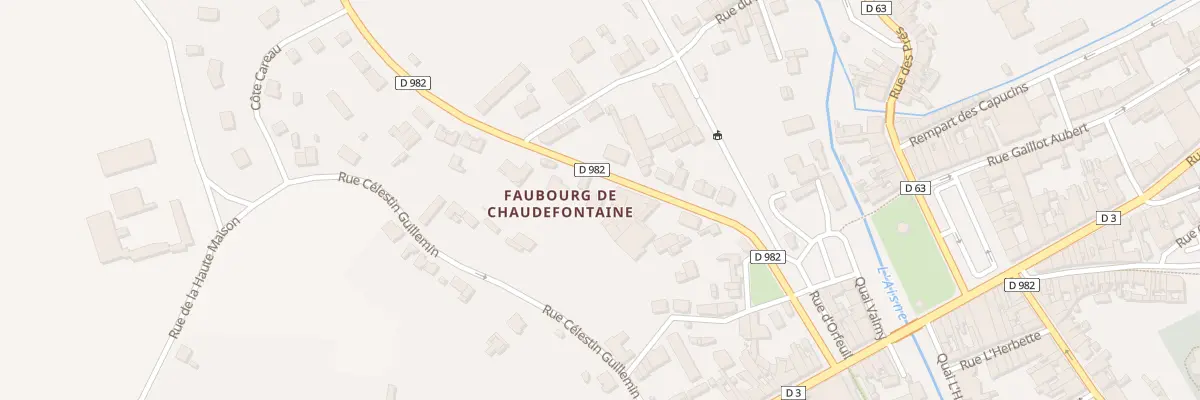 Plan du 11 Rte de Chaudefontaine à Sainte-Menehould