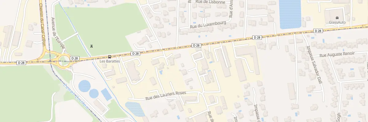 Plan du 9006 Rte de Réalpanier à Morières-lès-Avignon