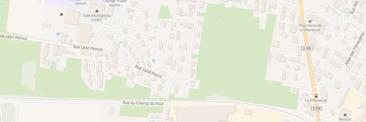 Plan du 18 Rue Saint Fiacre à Saint-Marcel