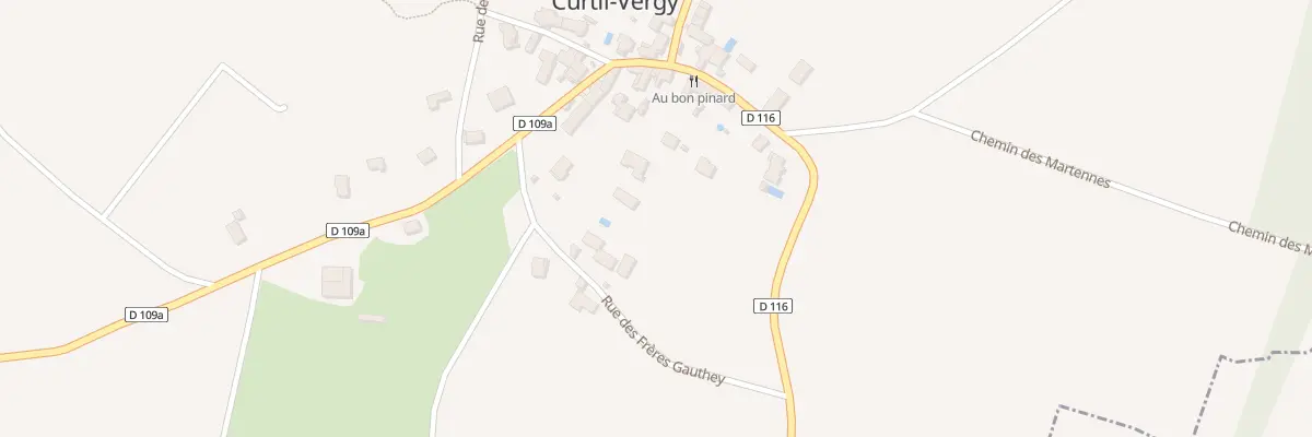 Plan du 13 Rue des Frères Gauthey à Curtil-Vergy