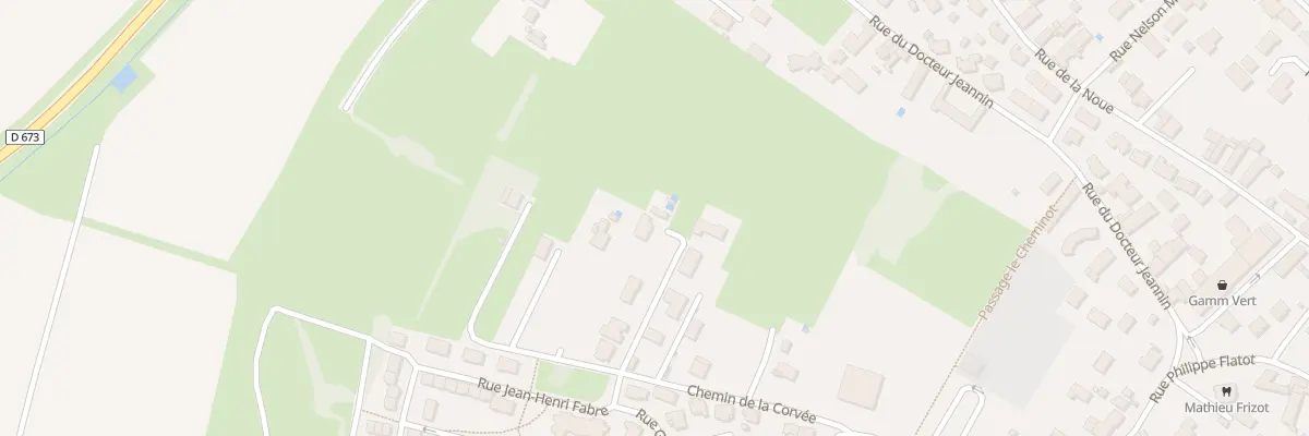 Plan du 16 Che de la Corvée à Saint-Marcel