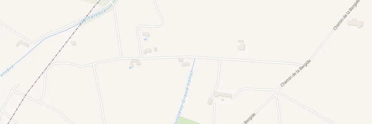 Plan du 5774 La Bergide à Visan
