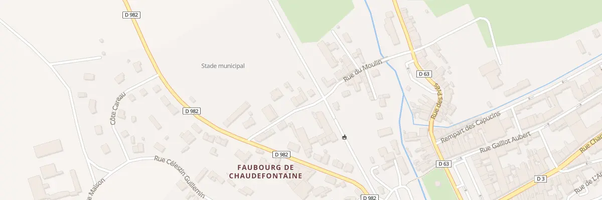 Plan du 10 Rue du Moulin à Sainte-Menehould