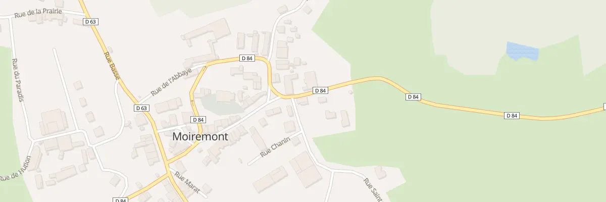 Plan du 5016 Le Village à Moiremont