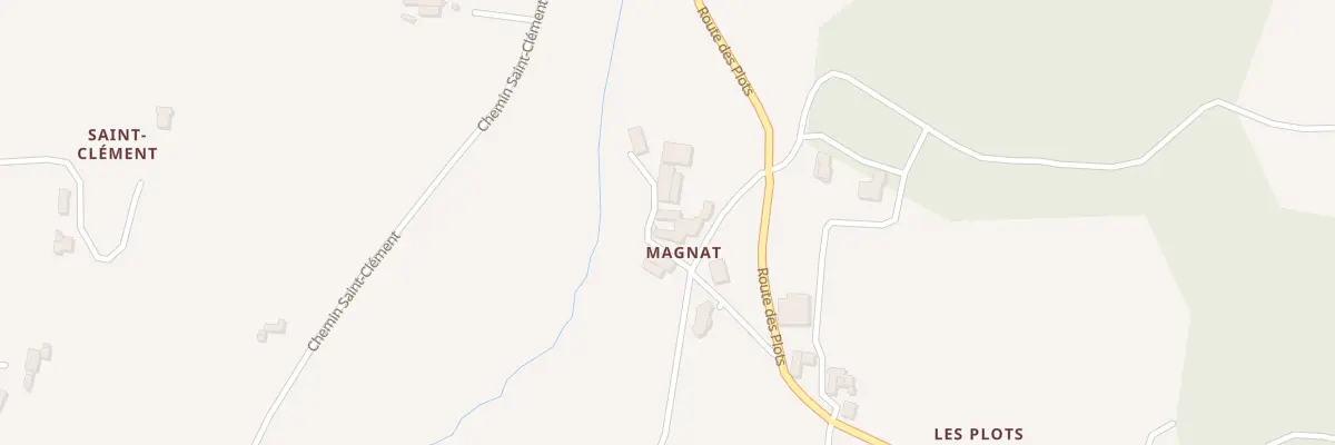 Plan du 5254 Magnat à Mercurol-Veaunes