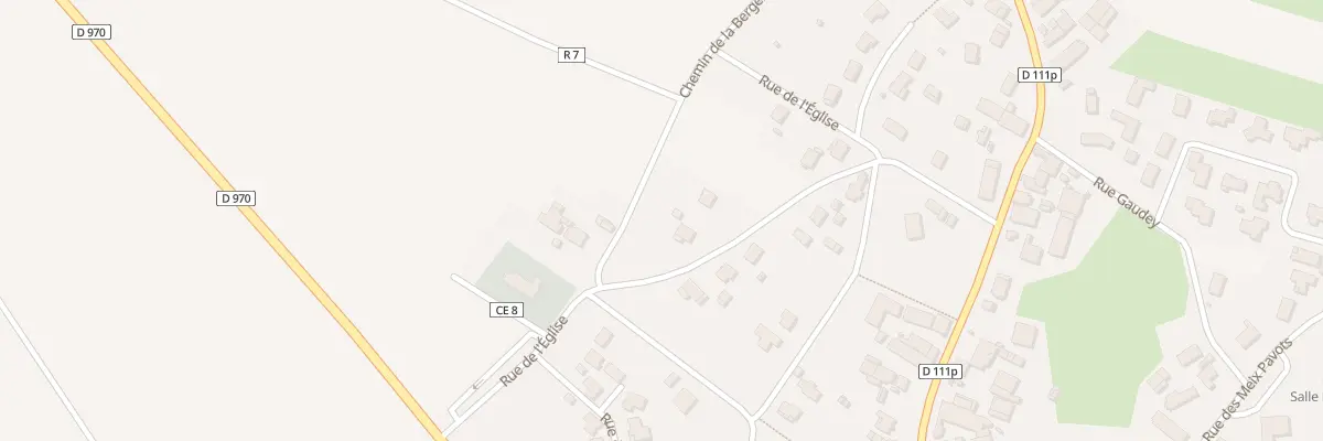 Plan du 5 Rue de l’Eglise à Sainte-Marie-la-Blanche