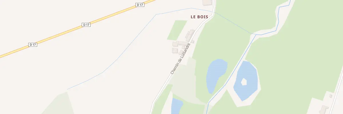Plan du 282 Che de Luisandre (Vc 109) à Baneins