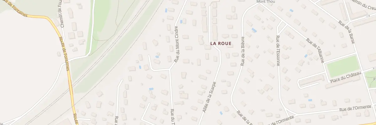 Plan du 2 Rue du Mont Cindre à Rillieux-la-Pape