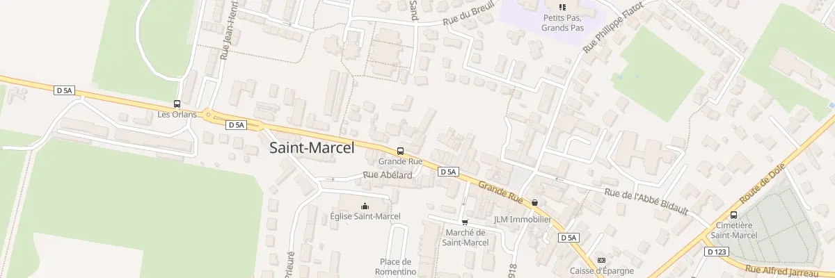 Plan du 31 Grande Rue à Saint-Marcel
