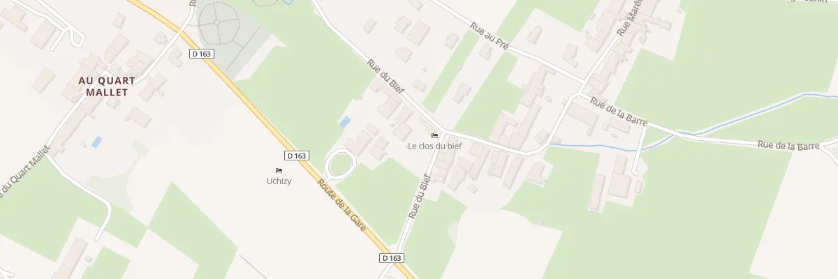 Plan du 384 Rue du Bief à Uchizy