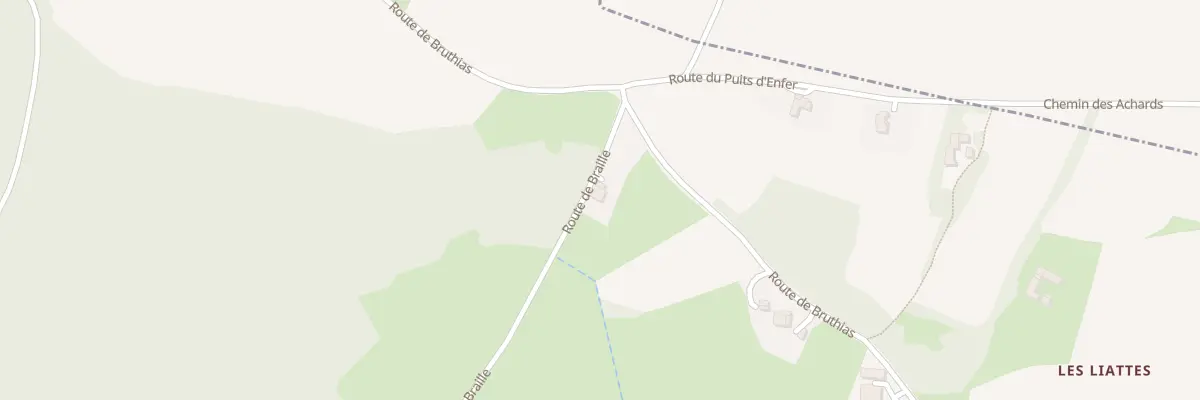 Plan du 2330 Rte de Braille à Saint-Jean-de-Galaure