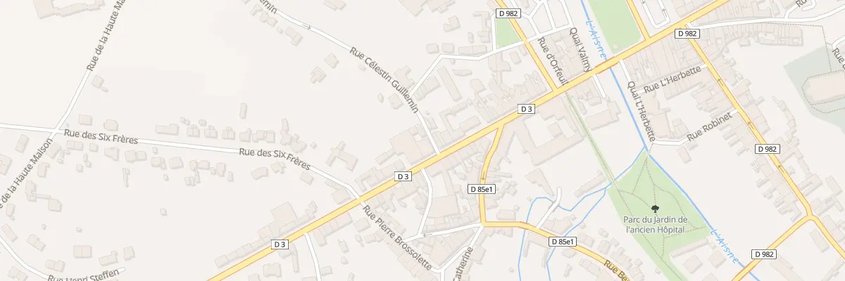 Plan du 45 Rue Florion à Sainte-Menehould