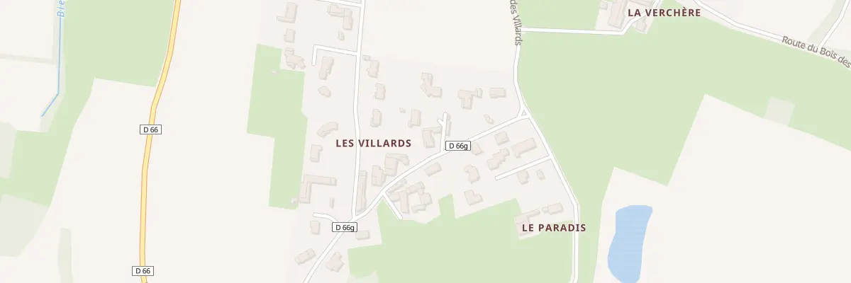 Plan du 5319 Hameau des Villards à Laiz