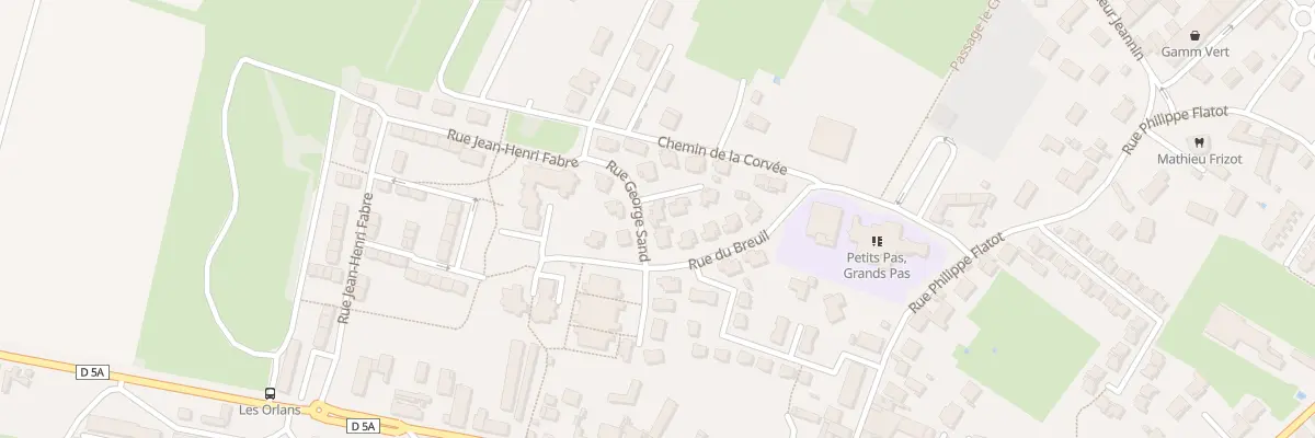 Plan du 4 Rue George Sand à Saint-Marcel