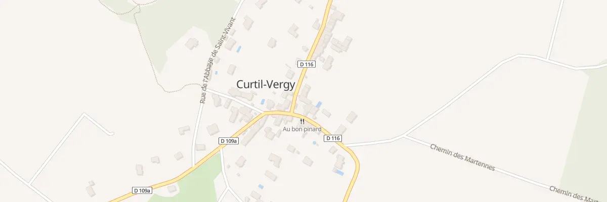 Plan du 4 Rue Guillaume de Tavanes à Curtil-Vergy