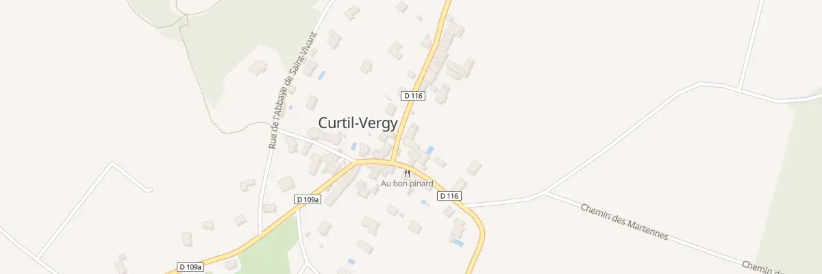 Plan du 6 Rue Guillaume de Tavanes à Curtil-Vergy