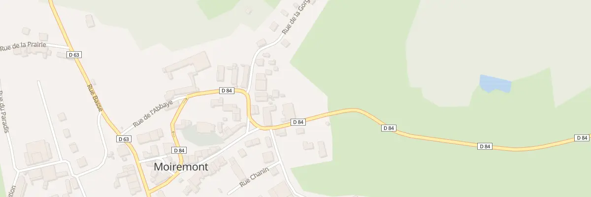Plan du 5012 Le Village à Moiremont