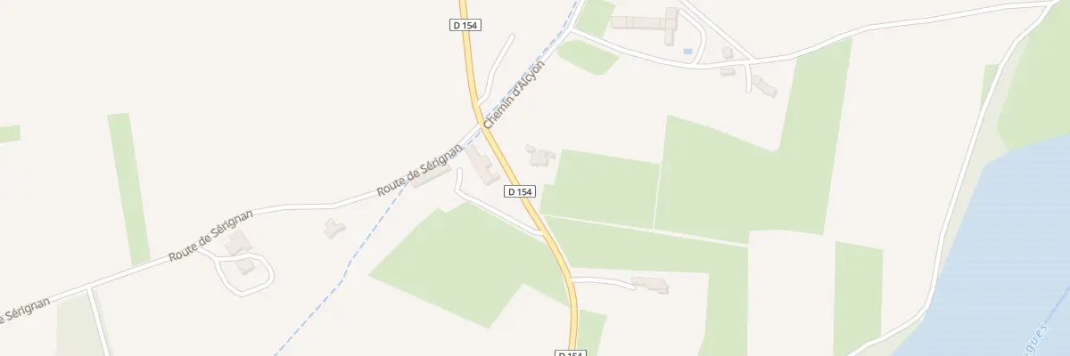 Plan du 850 Rte de Sainte Cécile à Travaillan