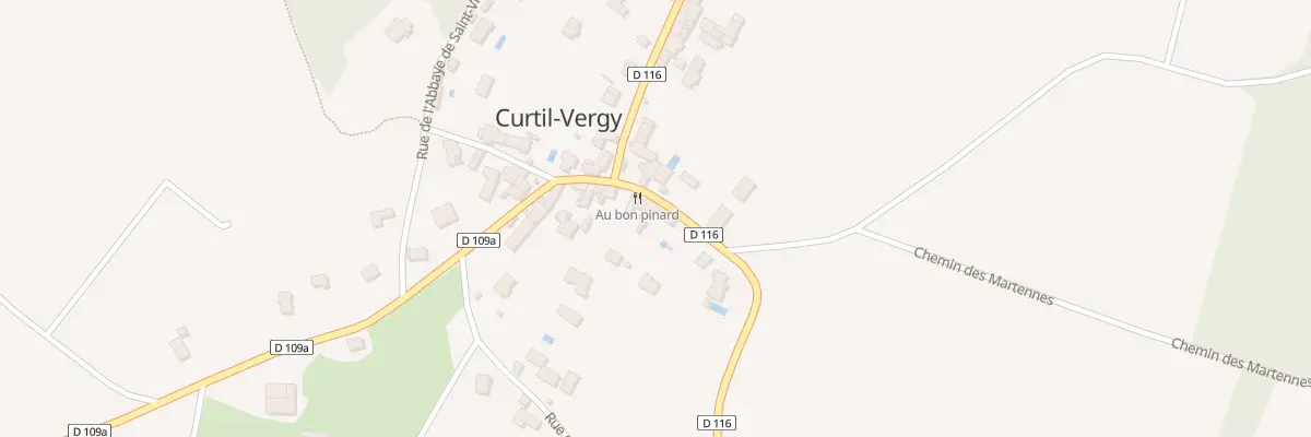 Plan du 8 Rue de Beauvois à Curtil-Vergy