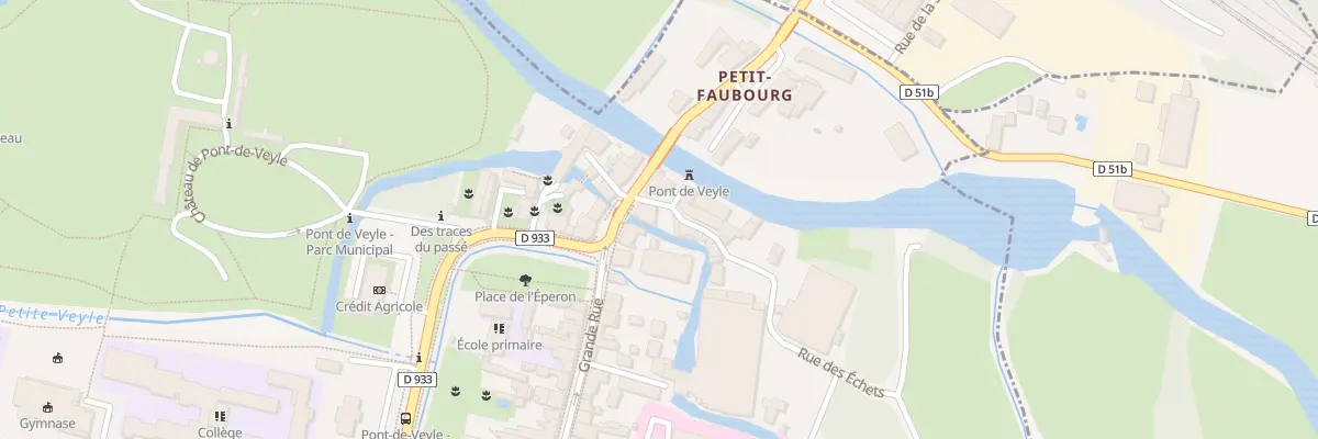 Plan du 2 Rue des Echets à Pont-de-Veyle