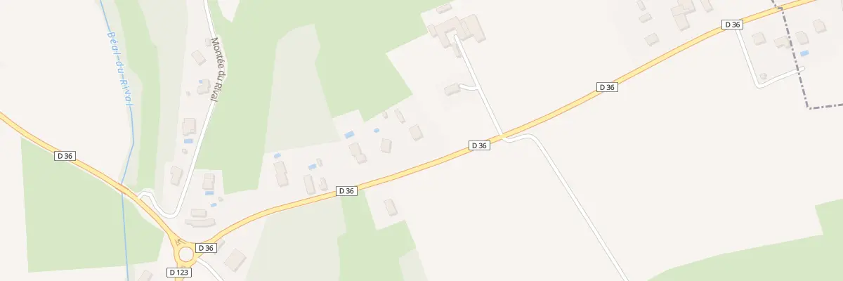 Plan du 293 Rte des Dauphines à Chuzelles
