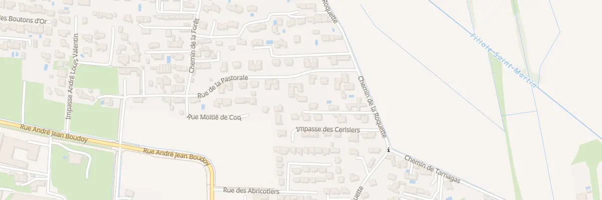 Plan du 1026 Che de la Roquette Mft à Avignon