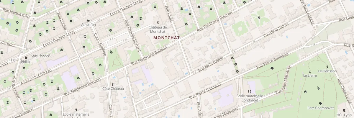 Plan du 62 Rue Louis à Lyon 3e Arrondissement