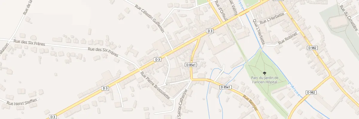 Plan du 30 Rue Florion à Sainte-Menehould