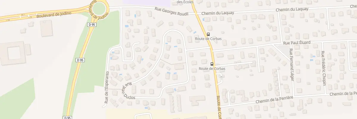 Plan du 2 Rue Jean Duclos à Vénissieux