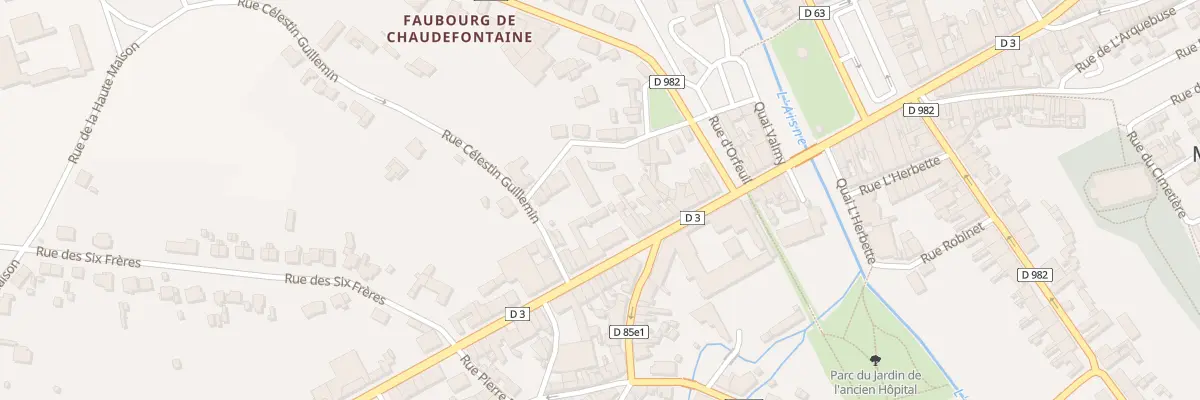 Plan du 9124 Rue du Chatelet à Sainte-Menehould