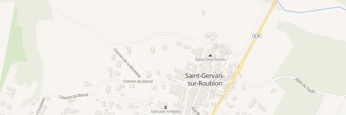 Plan du 65 Imp de la Garenne à Saint-Gervais-sur-Roubion