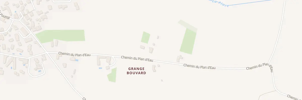 Plan du 323 Che du Plan d’Eau à Saint-Jean-de-Thurigneux