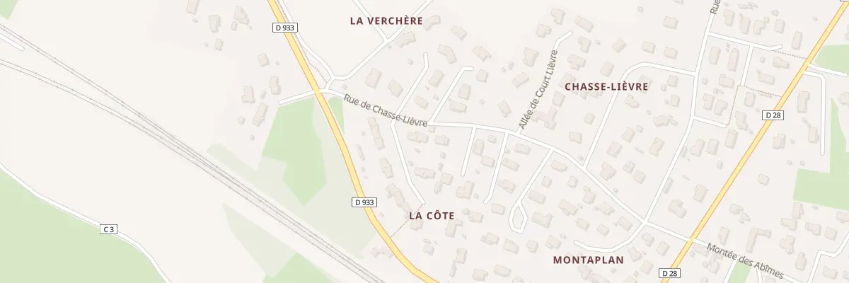 Plan du 136 Rue de Chasse-lievre à Crottet