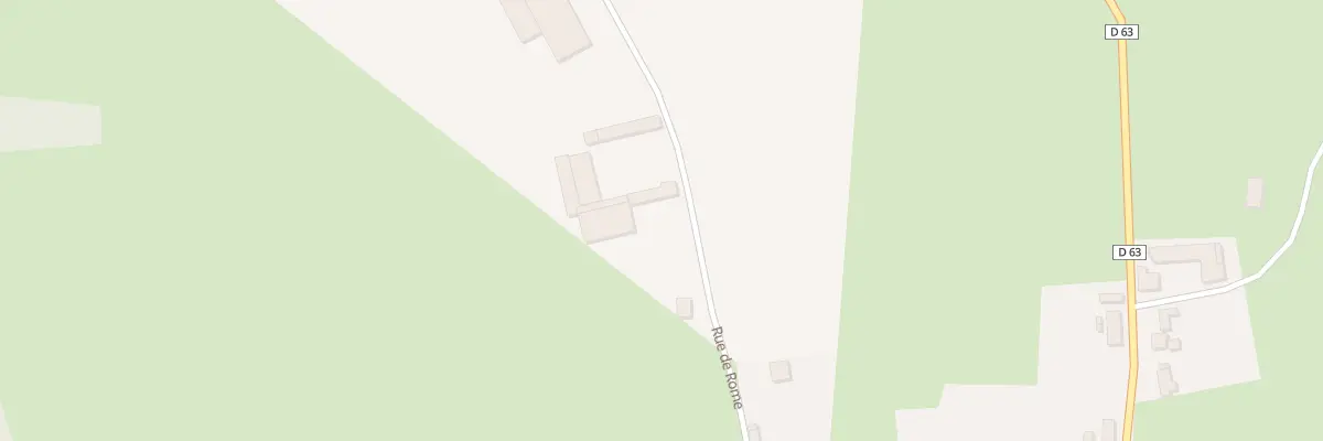 Plan du 3 Rue de Rome à Binarville