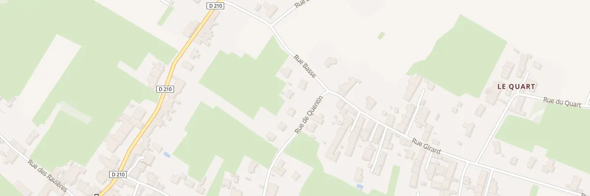 Plan du 448 Rue de Quentin à Uchizy