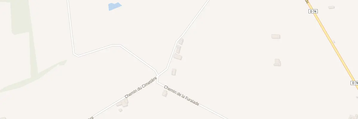 Plan du 585 Che du Cimetiere à Saint-Gervais-sur-Roubion