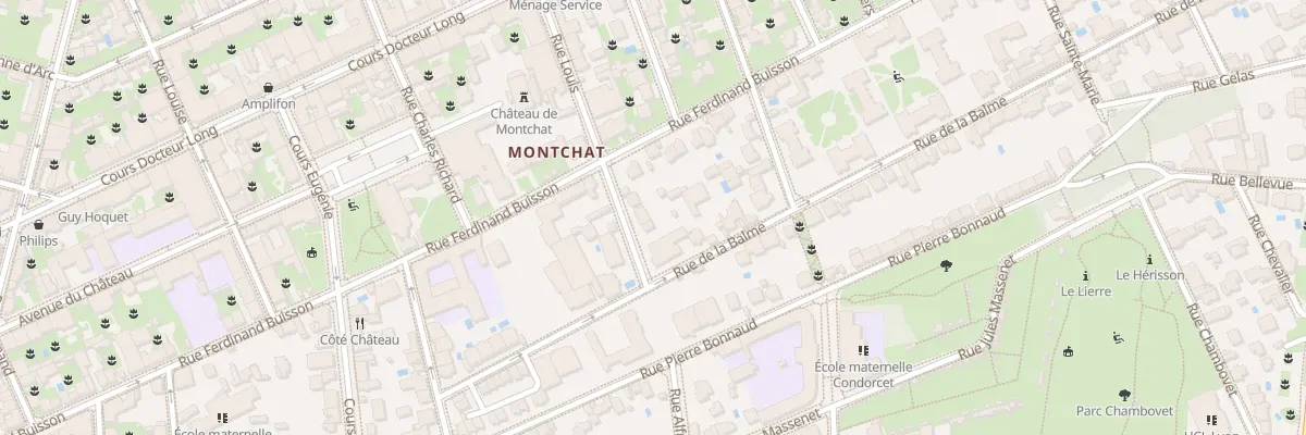 Plan du 59 Rue Louis à Lyon 3e Arrondissement