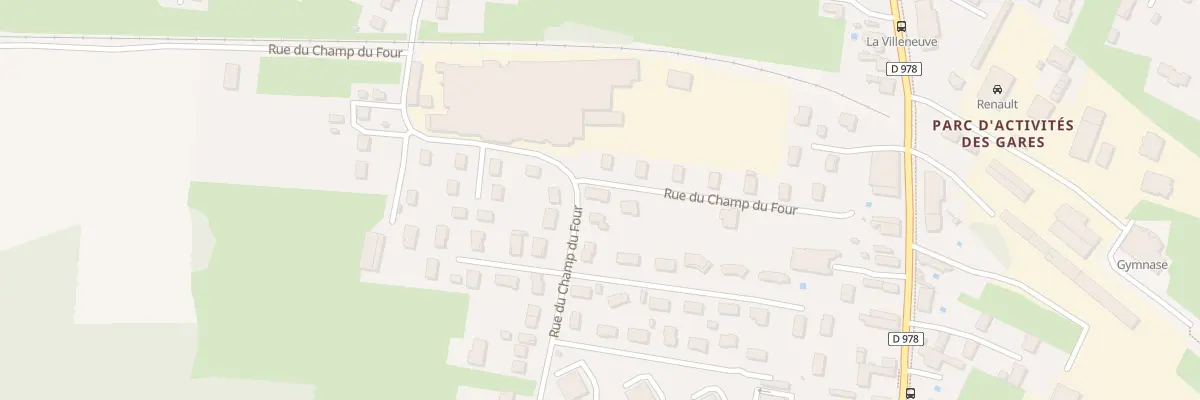 Plan du 5A Rue du Champ du Four à Saint-Marcel