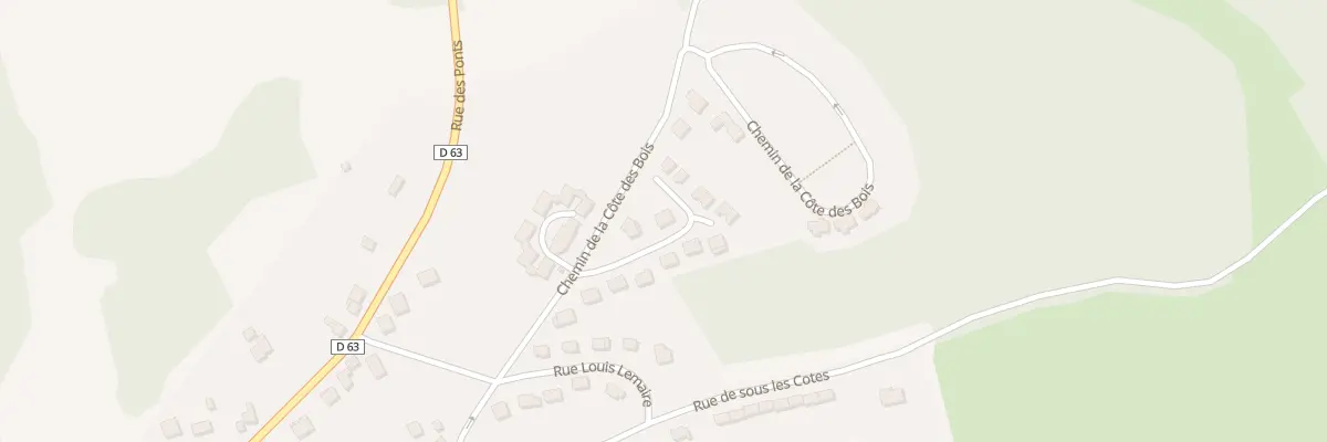 Plan du 69 Rue du Lieutenant Dewulf à Vienne-le-Château