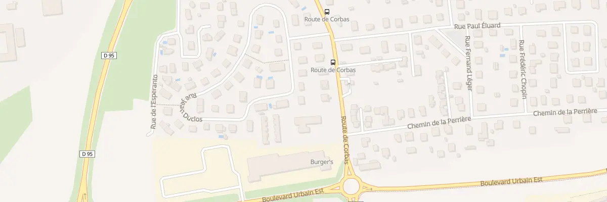 Plan du 63 Rue Jean Duclos à Vénissieux