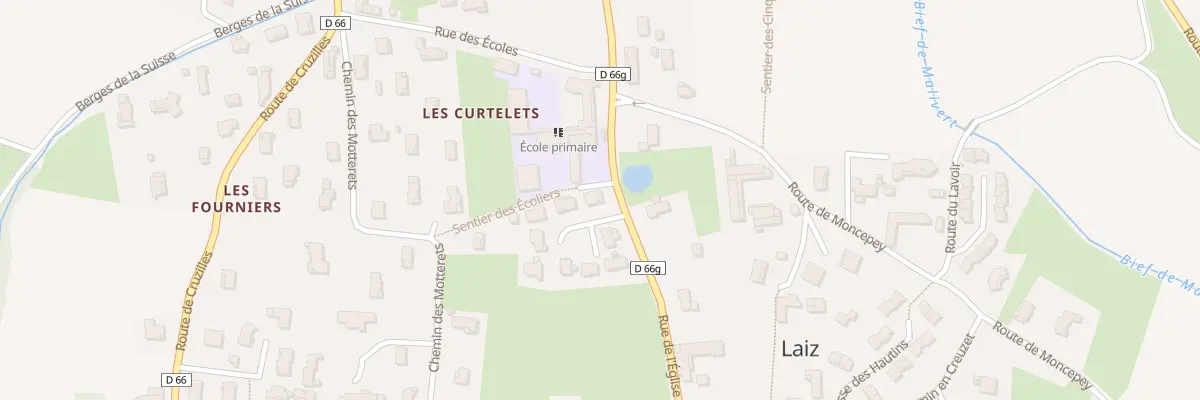 Plan du 5259 Des Motterets à Laiz